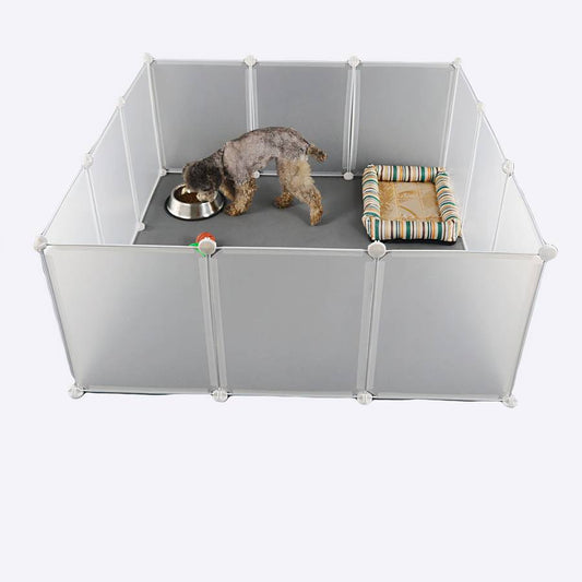 Multipurpose Portable Dog Playpen Free Standing Pet Exercise Pen Yard Fence