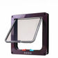 Dog Flap Door Pet Door for Dogs Easy Install Weatherproof Dog Gate
