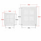 Plastic Dog Door Pet Flap for Dogs and Puppies