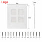 Plastic Dog Door Pet Flap for Dogs and Puppies