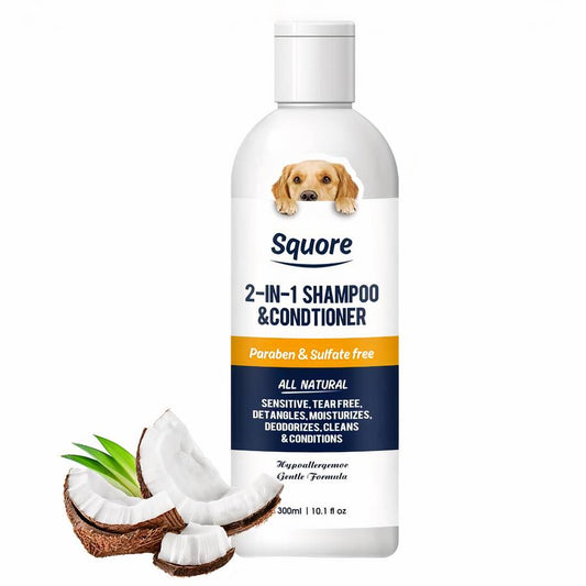 Natural Dog Shampoo Gentle and Organic Pet Care for All Breeds