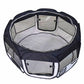 Foldable Octagon Dog Tent Portable Pet Shelter for Outdoor and Indoor Use