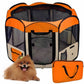 Foldable Octagon Dog Tent Portable Pet Shelter for Outdoor and Indoor Use