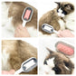 Double Sided Cat Grooming Brush Self Cleaning Deshedding Tool