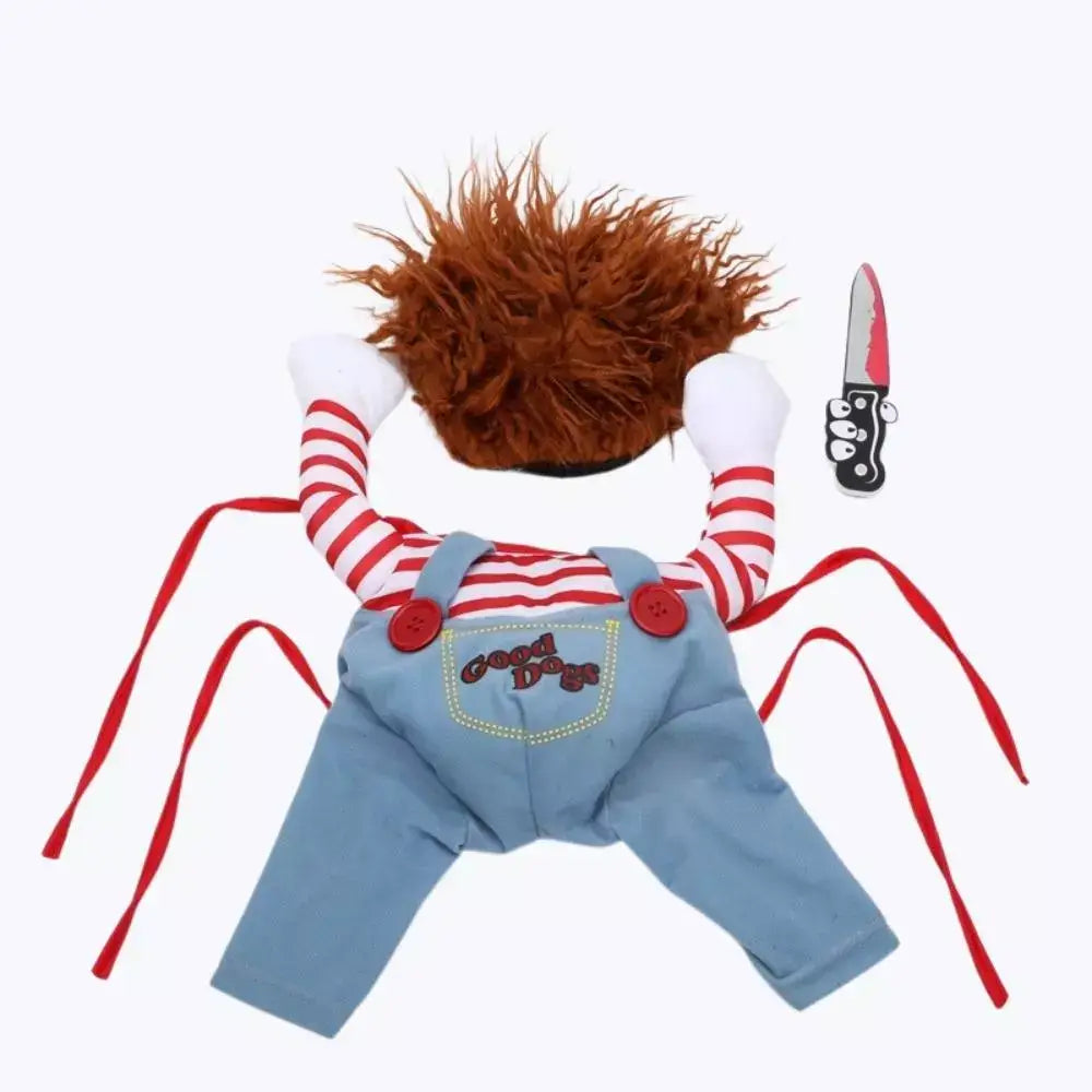 Chucky Cat Halloween Costume for Kids and Adults
