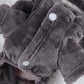 Fleece Cat Costume Warm Pet Outfit for Cats