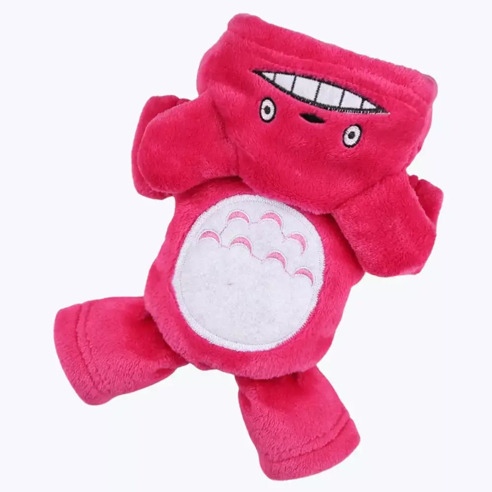 Fleece Cat Costume Warm Pet Outfit for Cats