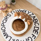 Bear Shaped Cat Bed Cozy Plush Pet Nest