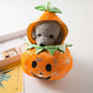 Pumpkin Costume for Dogs and Cats Halloween Pet Outfit