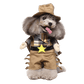 Pet Costume for Cats and Dogs Cowboy Outfit Western Pet Dress Up