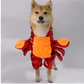Crab Costume for Dogs and Cats Pet Halloween Outfit