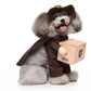 Pet Costume for Cats and Dogs Package Delivery Driver Outfit