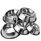 Stainless Steel Dog Bowl Durable Pet Food Water Dish