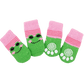 Dog Socks with Frog Design Cute Non Slip Pet Socks for Small and Medium Dogs