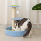 KiTree Cat Tree Small Cat Tower Natural Wooden Cat Scratcher Furniture