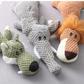 Ribbed Plush Sound Toy for Babies and Toddlers