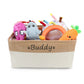 Custom Pet Storage Basket Personalized Animal Organizer Container