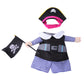 Pirate Costume for Cats and Dogs Pet Halloween Outfit Set 2