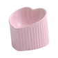 Elevated Ceramic Pet Bowl for Dogs and Cats Heart Edition